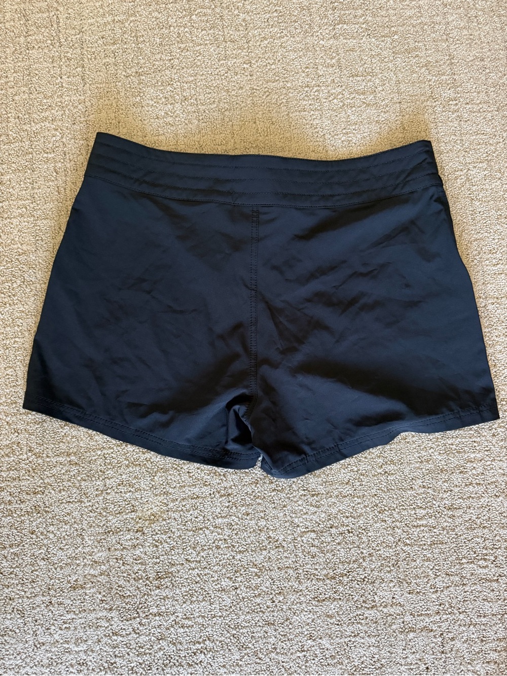 La Blanca Black Lace-Up Bermuda Swim Shorts - SIZE 10 - Picture 3 of 8